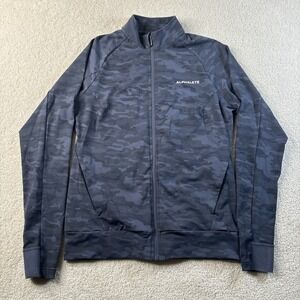 Alphalete Mens Pro Elite Full Zip Jacket‎ Camo Athleisure Gym Workout Medium